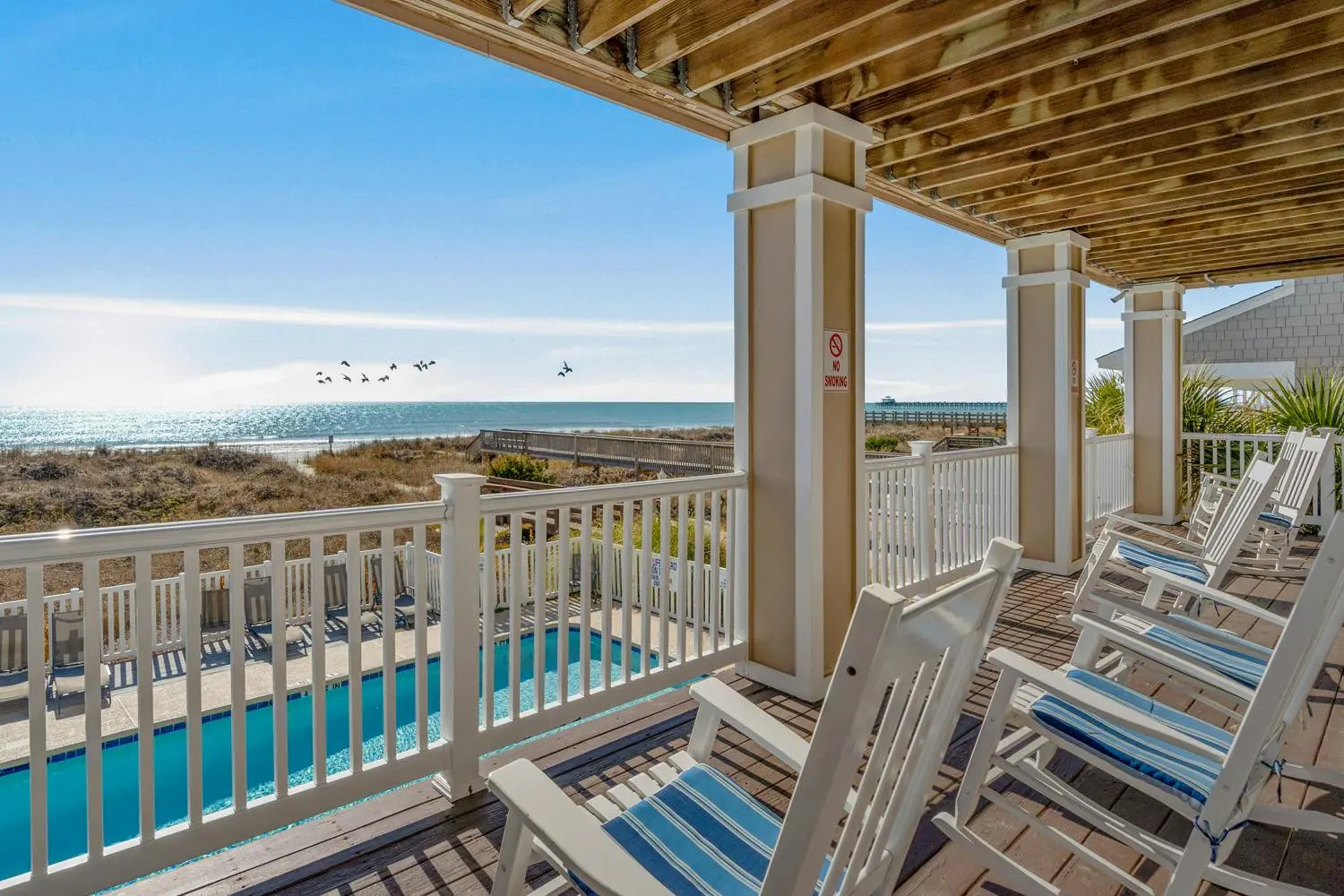 BeachWalk Villas coastal view