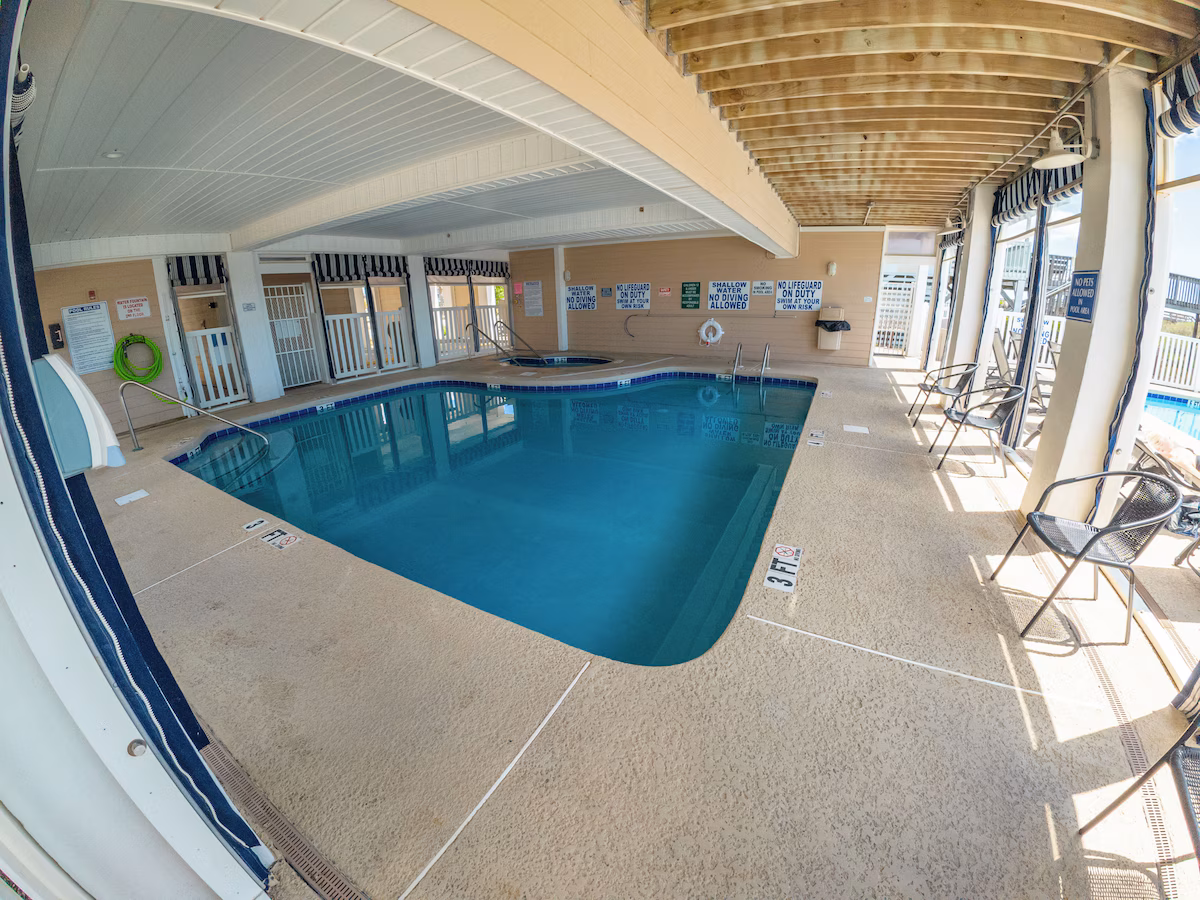 BeachWalk Villas outdoor amenities area