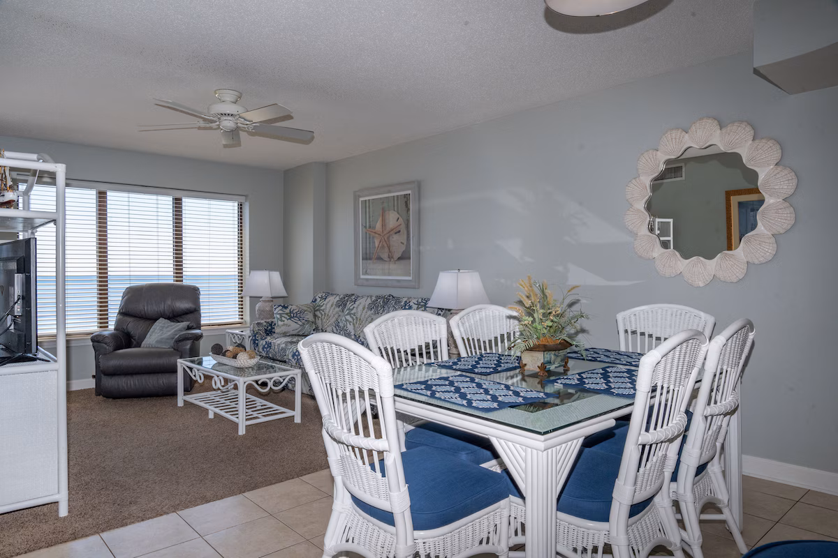 BeachWalk Villas family room