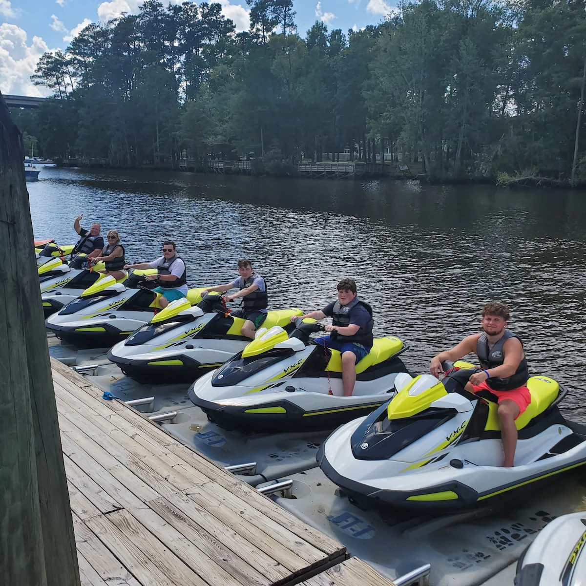 Jet skiing near BeachWalk Villas