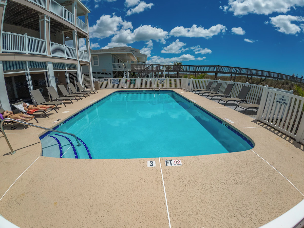 BeachWalk Villas pool deck