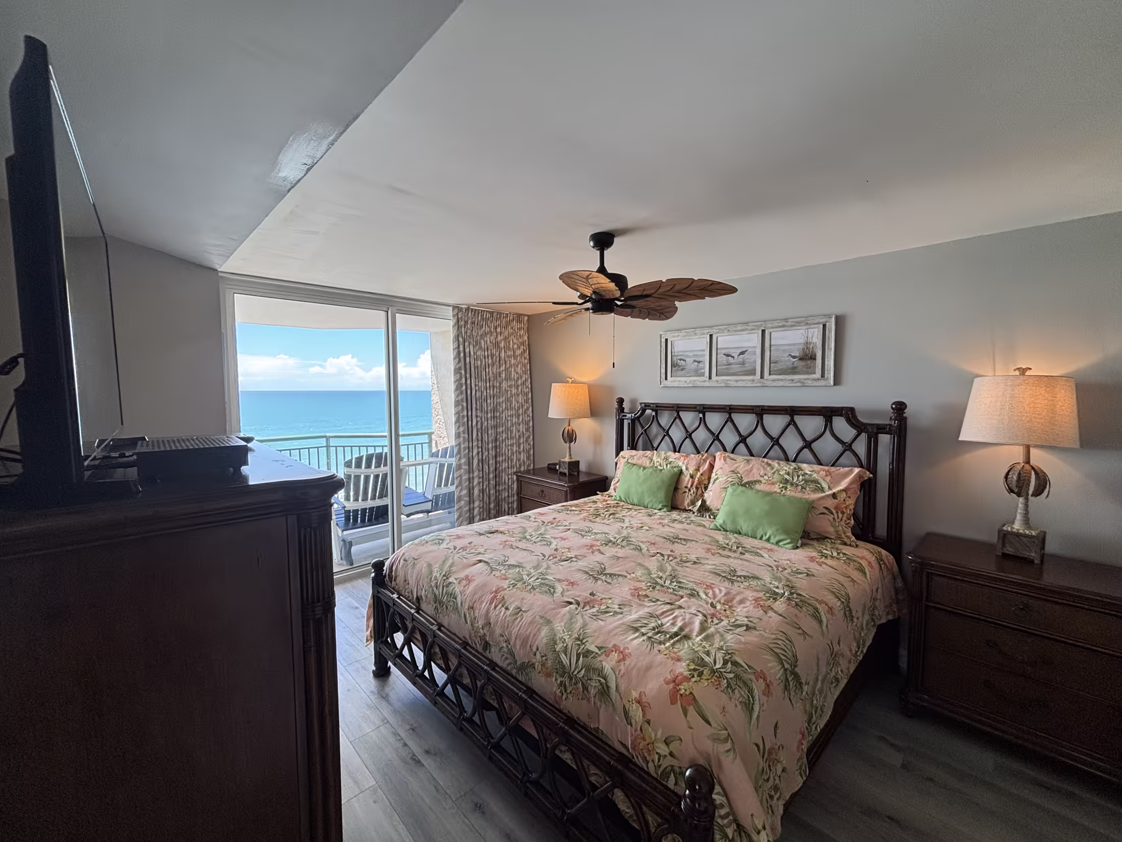 Windy Hill Dunes master bedroom with ocean view